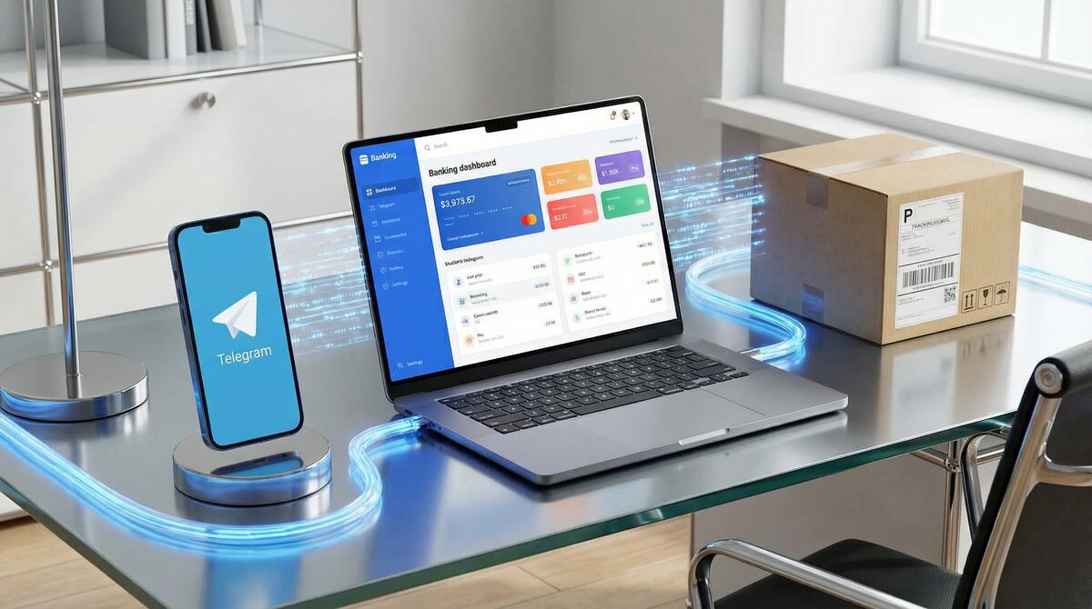 Как интеграции экономят время: банки, Telegram, доставка